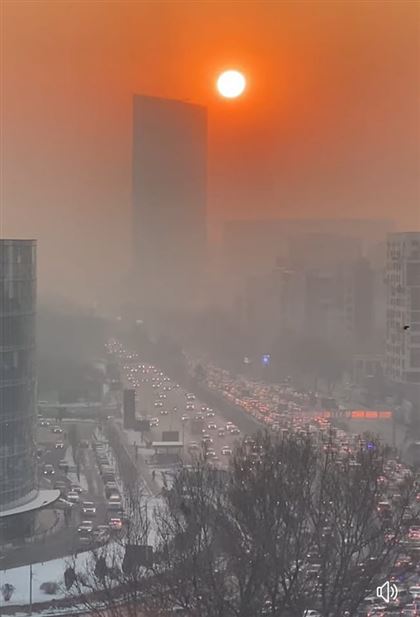 В Алматы ожидается повышенный уровень загрязнения воздуха