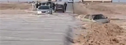 Еще одну машину унесло водой в Туркестанской области