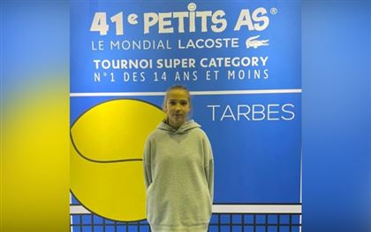 Юная казахстанская теннисистка успешно выступила на турнире во Франции