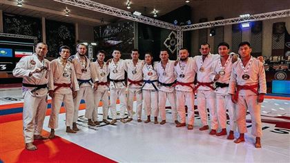 Казахстанцы завоевали 8 медалей на чемпионате Азии по джиу-джитсу