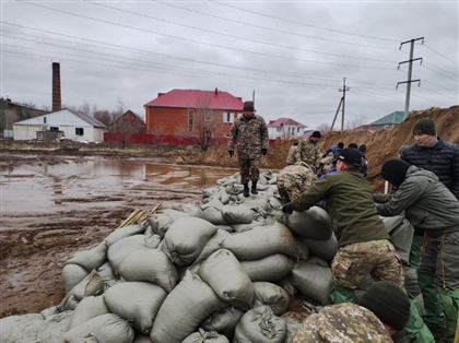 Солдаты бригады территориальной обороны брошены на борьбу со стихией
