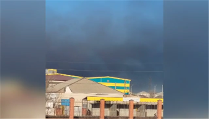 Администрация объяснила появление черного облака в Экибастузе