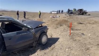 5 человек погибли в ДТП с двумя Audi в Алматинской области
