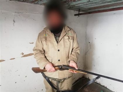 В Павлодарской области мужчина в степи нашел огнестрельное оружие