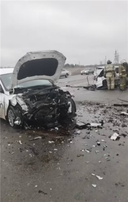 На автодороге Караганда-Сарань произошло смертельное ДТП