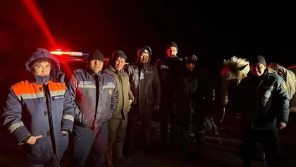 В Актюбинской области спасатели спасли заблудившихся в степи пастухов