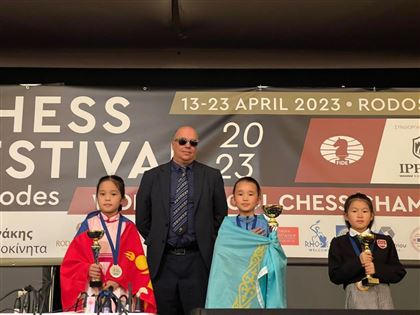 Казахстанские школьницы стали чемпионками мира по шахматам