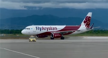 Самолет FlyArystan не долетел до Актау и сел в Атырау