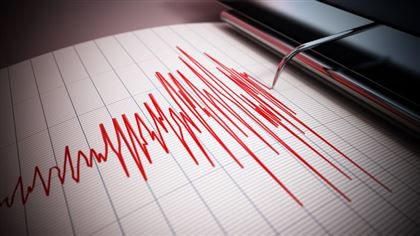 В 443 км от Алматы произошло землетрясение