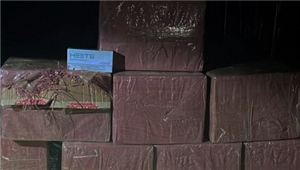 Партию контрабандных сигарет на 6 млн тенге перехватили казахстанские пограничники