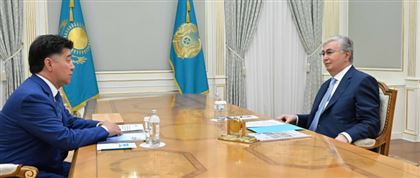 Касым-Жомарт Токаев принял председателя правления Астанинского центра государственной службы Алихана Байменова