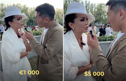 "Под 200 тысяч долларов" - Баян Алагузову спросили о стоимости ее наряда
