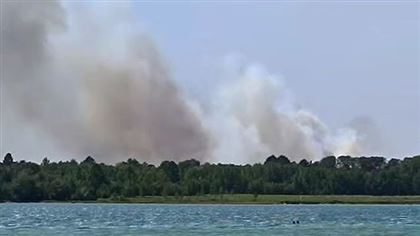 Еще один пожар вспыхнул в Абайской области: на этот раз в Бегеневском лесничестве