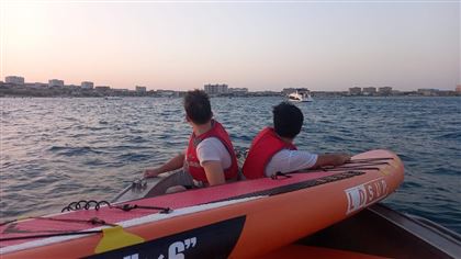  Двух подростков унесло в открытое море в Актау 
