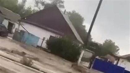 В Жетысуской области произошло сильное наводнение 