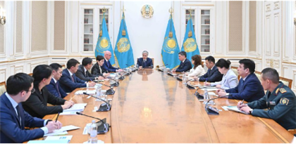 Президент Казахстана в ходе встречи обсудил вопросы диверсификации экономики Алматы
