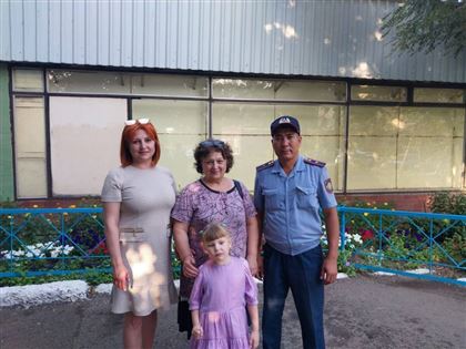 Полицейские Лисаковска нашли 4-летнюю девочку 