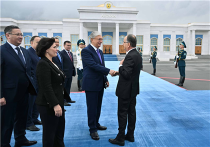 Токаев попрощался с президентом Албании