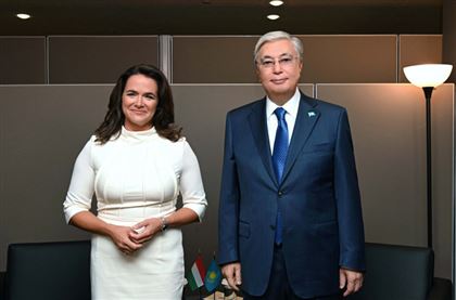 Касым-Жомарт Токаев провел переговоры с Президентом Венгрии Каталин Новак