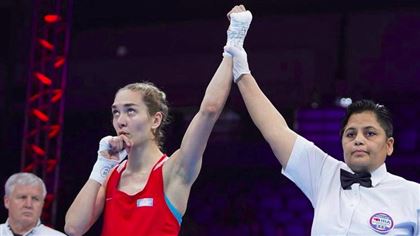  Карина Ибрагимова завоевала первую олимпийскую лицензию по боксу