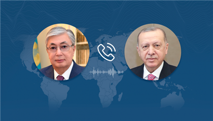 Состоялся телефонный разговор Касым-Жомарта Токаева с Президентом Турции 