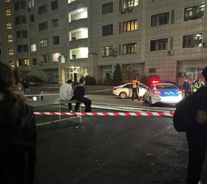 В Алматы девушка выпала с 15-го этажа и погибла 