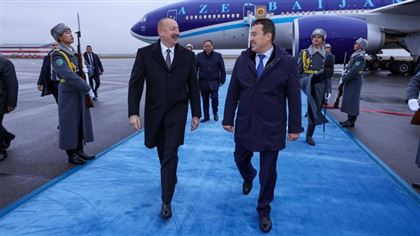 Президент Азербайджана прибыл в Астану на саммит Организации тюркских государств
