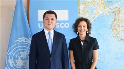 Ерлан Карин встретился с Генеральным директором ЮНЕСКО Одрэ Азуле