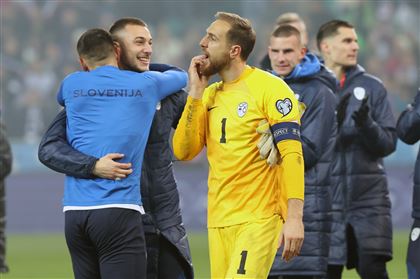 Ян Облак прокомментировал победу сборной Словении в матче с Казахстаном 