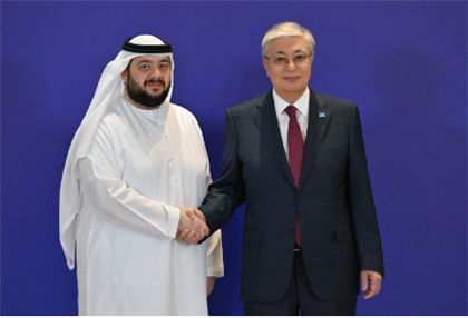 Касым-Жомарт Токаев провел переговоры с Министром инвестиций ОАЭ Мухаммедом Аль-Сувайди
