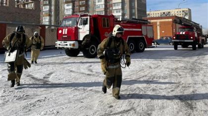 В Акмолинской области наградили пожарных, которые спасли двоих детей