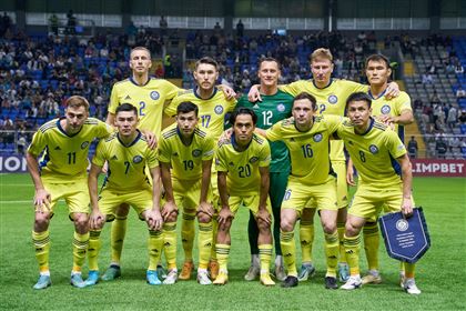 Cборная Казахстана по футболу заняла пятое место по росту в рейтинге ФИФА