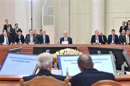 Касым-Жомарт Токаев принял участие в заседании Высшего Евразийского экономического совета