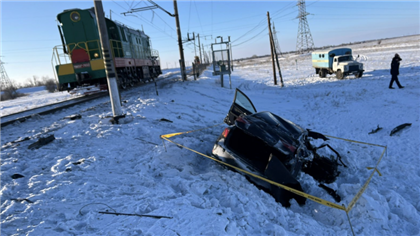 Страшная авария с электровозом произошла в Акмолинской области