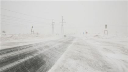 22 января в Казахстане ожидаются туманы, гололед и метели