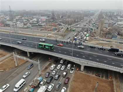 Стало известно, когда в нижней части Алматы достроят развязки