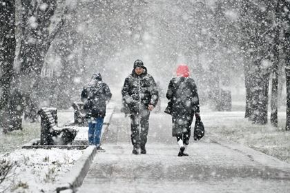 В Казахстане в ближайшие дни ожидается сильный снег