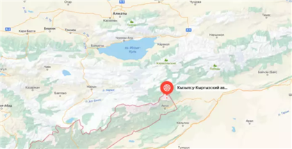 В 259 км от Алматы произошло землетрясение магнитудой 4,9