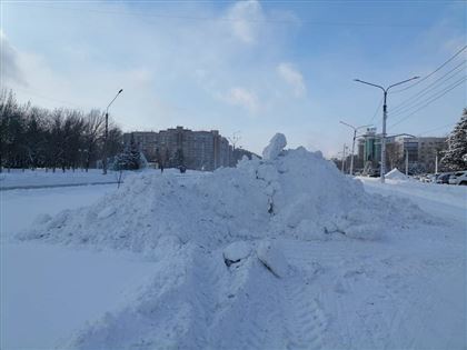 45 тысяч кубометров снега вывезли с улиц Усть-Каменогорска