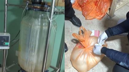 Правоохранители Жетысуской области ликвидировали крупную нарколабораторию по изготовлению “синтетики”