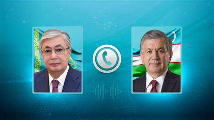 Глава государства провел телефонный разговор с президентом Узбекистана