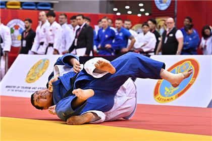 Казахстанские дзюдоисты выбыли из борьбы за медали на домашнем турнире