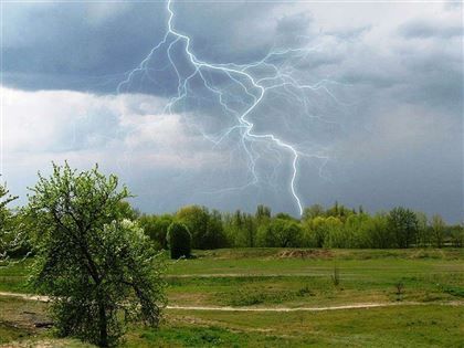 14 мая по Казахстану ожидаются дожди и грозы