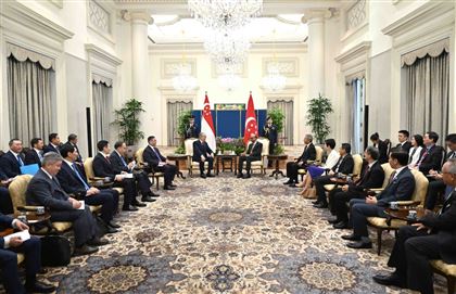Президент Тарман Шанмугаратнам высоко оценил поступательное развитие взаимодействия между Казахстаном и Сингапуром