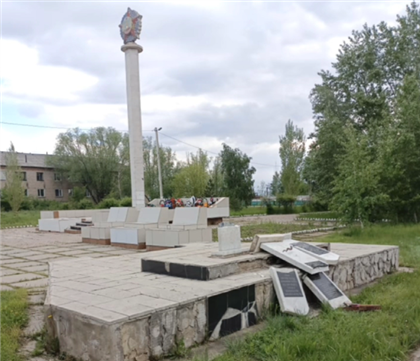 Мемориал воинам-афганцам осквернили в Акмолинской области