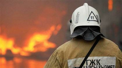 Пожар в Актюбинской области: пятеро пострадавших с ожогами