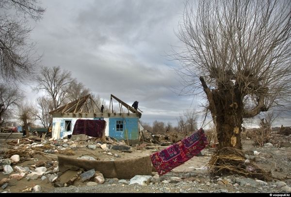Главная трагедия 2010 года – наводнение в Кызылагаше