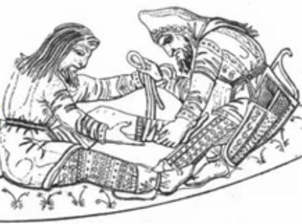 Изображения методов лечения кочевников встречаются на старинных фресках. Их создавали по описаниям античных историков, в первую очередь Геродота