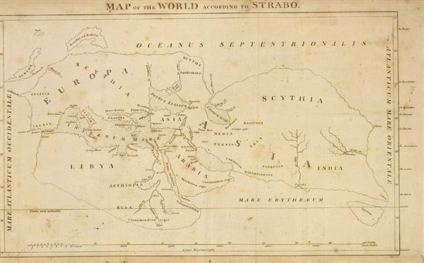 На первых картах Ойкумены Аральского моря не было вообще. Известный мир кончался Каспием
